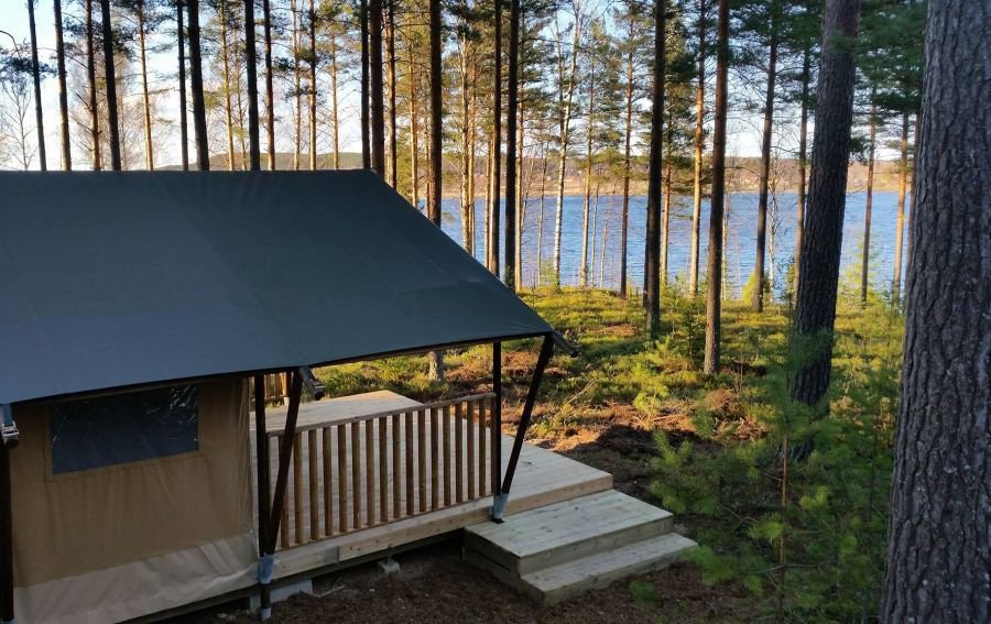 camping in Zweden met Nederlandse eigenaar